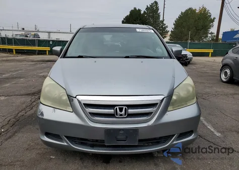 2006 Honda Odyssey Ex из США, поврежденный, VIN 5FNRL38486B052672